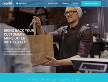 Tablet Screenshot of loyalti.com